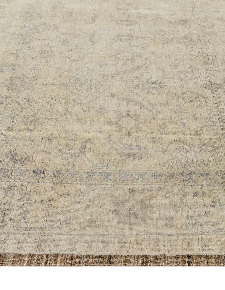 8' 4 x 9' 10 Hand Knotted Oushak Wool Rug