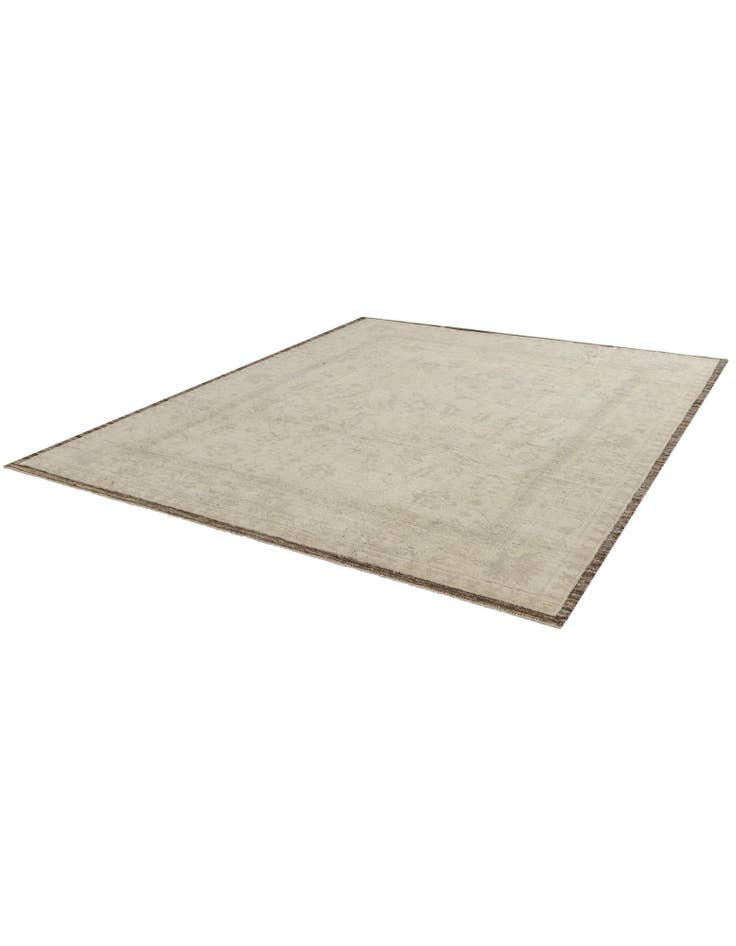 Detail image of 8' 4 x 9' 10 Hand Knotted Oushak Wool Rug
