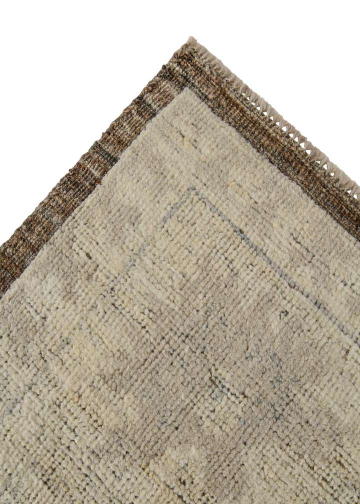 8' 4 x 9' 10 Hand Knotted Oushak Wool Rug