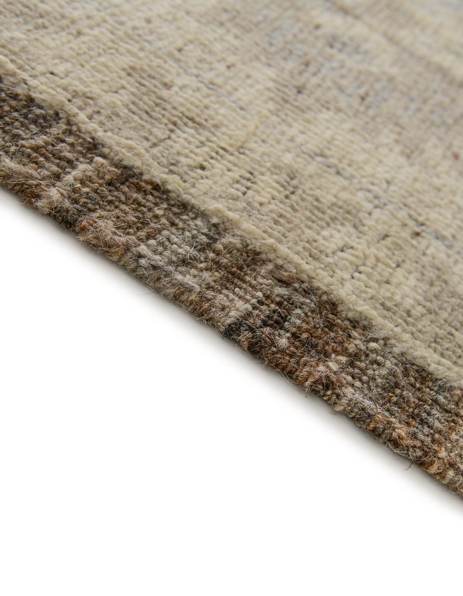 8' 4 x 9' 10 Hand Knotted Oushak Wool Rug
