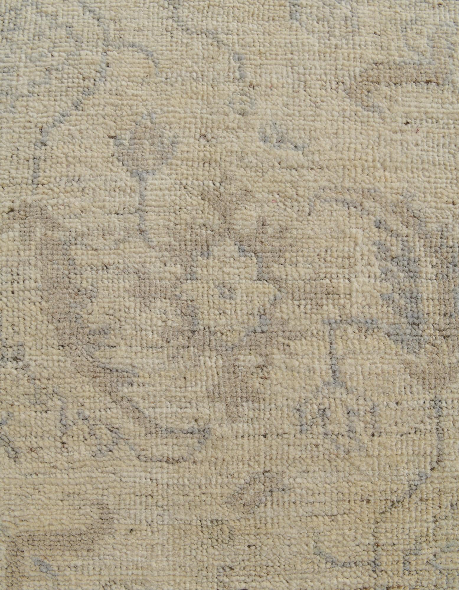 8' 4 x 9' 10 Hand Knotted Oushak Wool Rug