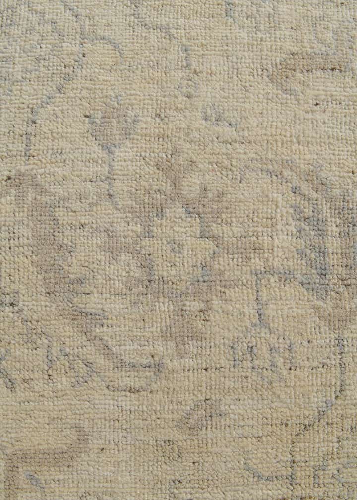 8' 4 x 9' 10 Hand Knotted Oushak Wool Rug