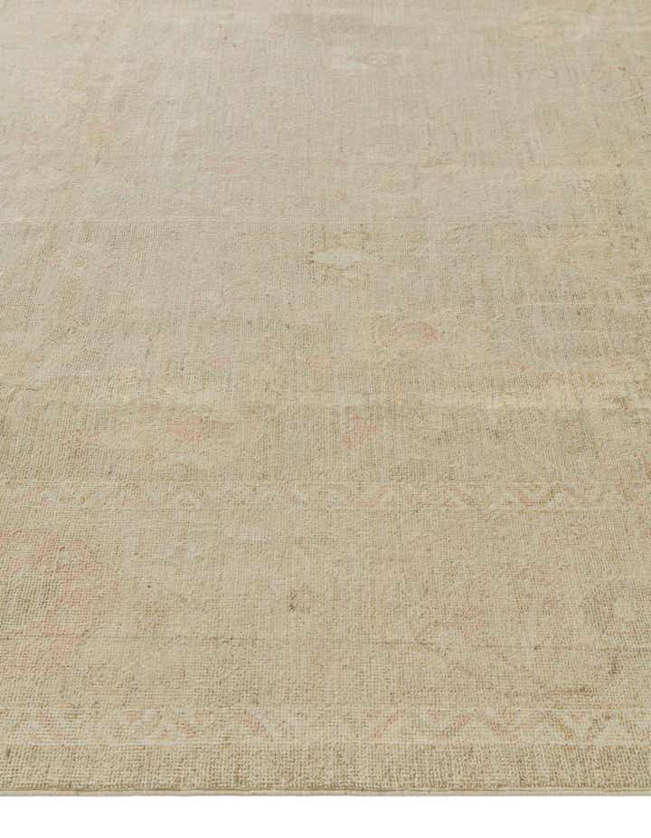 8' x 9' 10 Hand Knotted Oushak Wool Rug