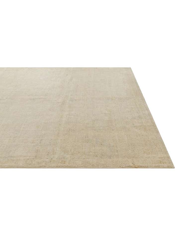 7' 9 x 9' 8 Hand Knotted Oushak Wool Rug