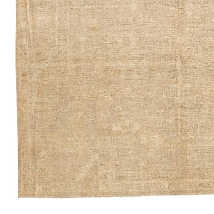 Detail image of 7' 9 x 9' 8 Hand Knotted Oushak Wool Rug