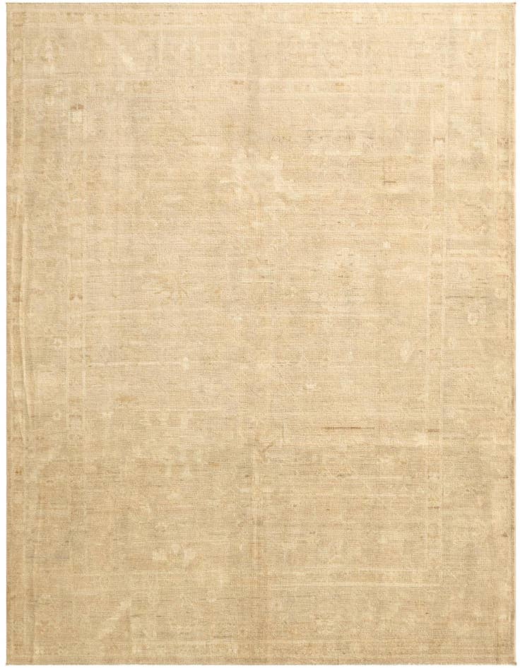 Detail image of 7' 9 x 9' 8 Hand Knotted Oushak Wool Rug