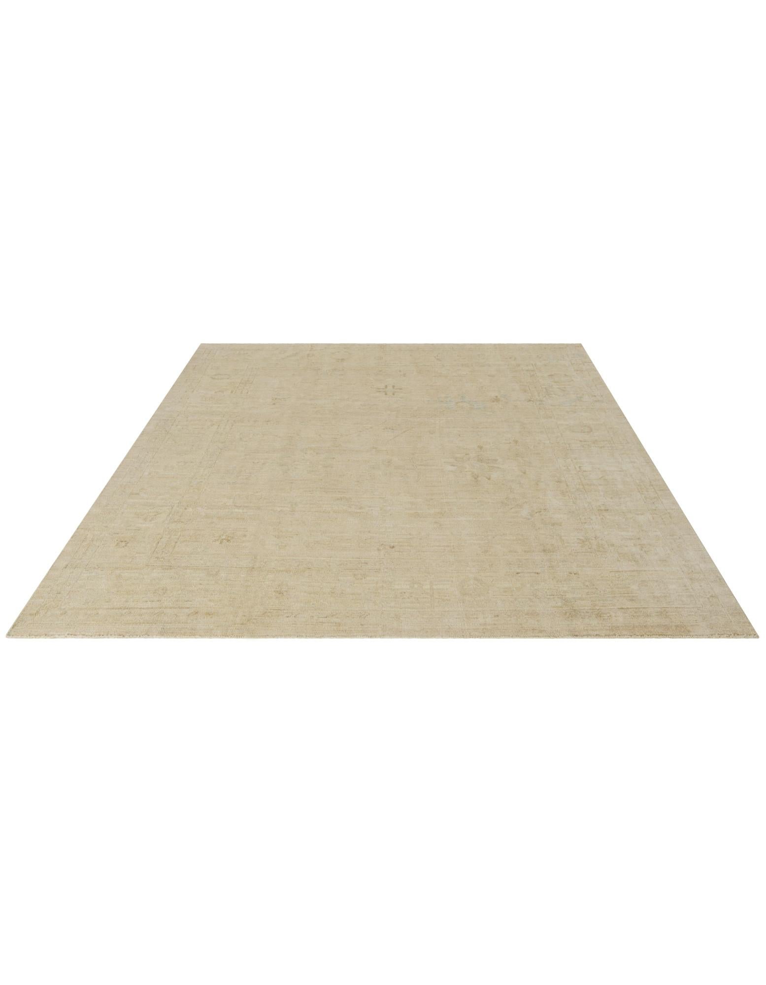 8' 2 x 9' 7 Hand Knotted Oushak Wool Rug