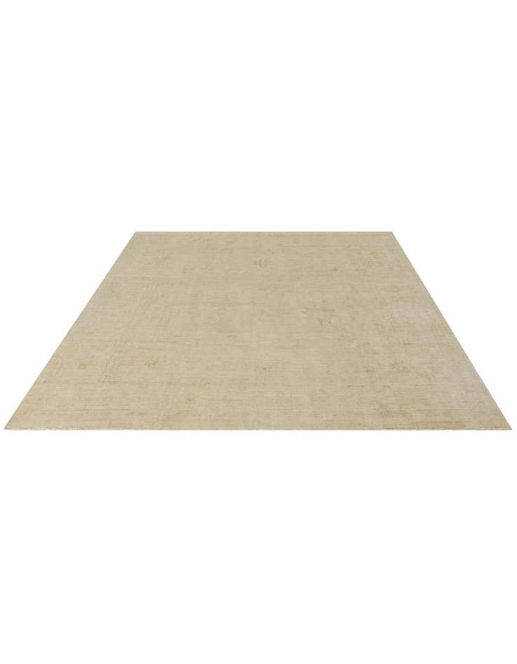 Detail image of 8' 2 x 9' 7 Hand Knotted Oushak Wool Rug