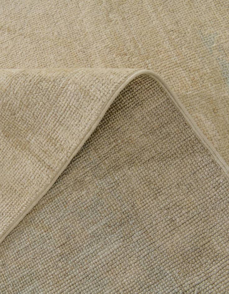 Detail image of 8' 2 x 9' 7 Hand Knotted Oushak Wool Rug