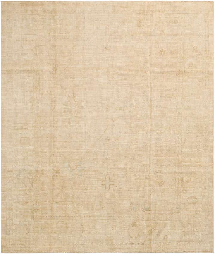 8' 2 x 9' 7 Hand Knotted Oushak Wool Rug