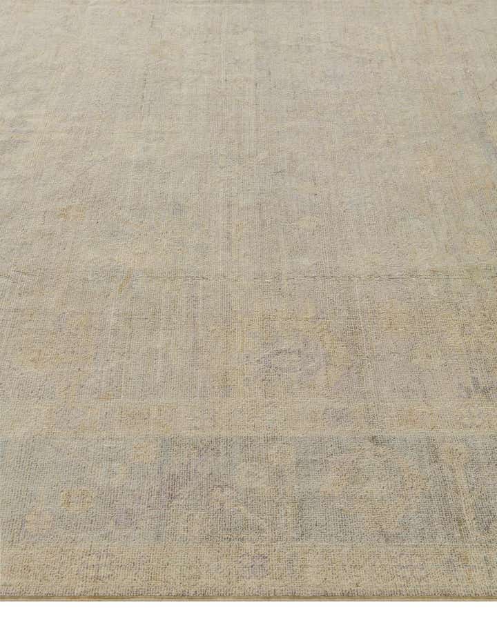 7' 8 x 10' Hand Knotted Oushak Wool Rug