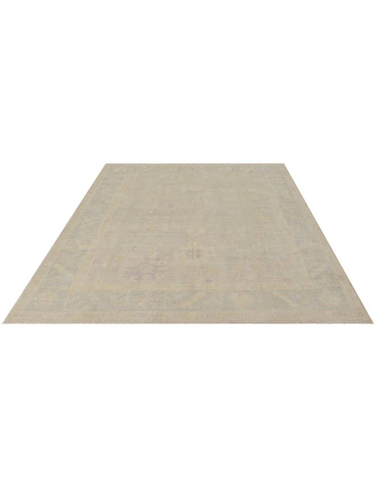 Detail image of 7' 8 x 10' Hand Knotted Oushak Wool Rug