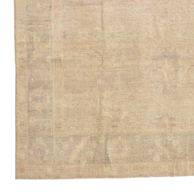 Detail image of 7' 8 x 10' Hand Knotted Oushak Wool Rug