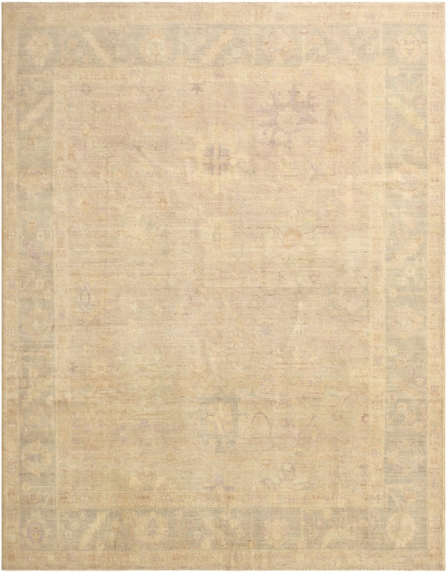 7' 8 x 10'  Hand Knotted Oushak Wool Rug