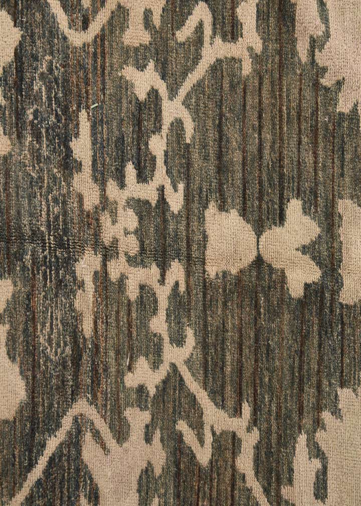 11' 9 x 15' 2 Hand Knotted Oushak Wool Rug