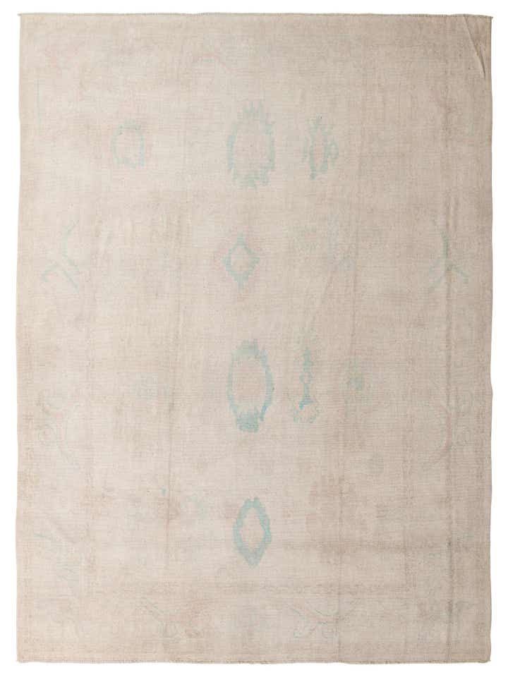 300cm x 415cm Handgeknüpft Oushak Wolle Teppich