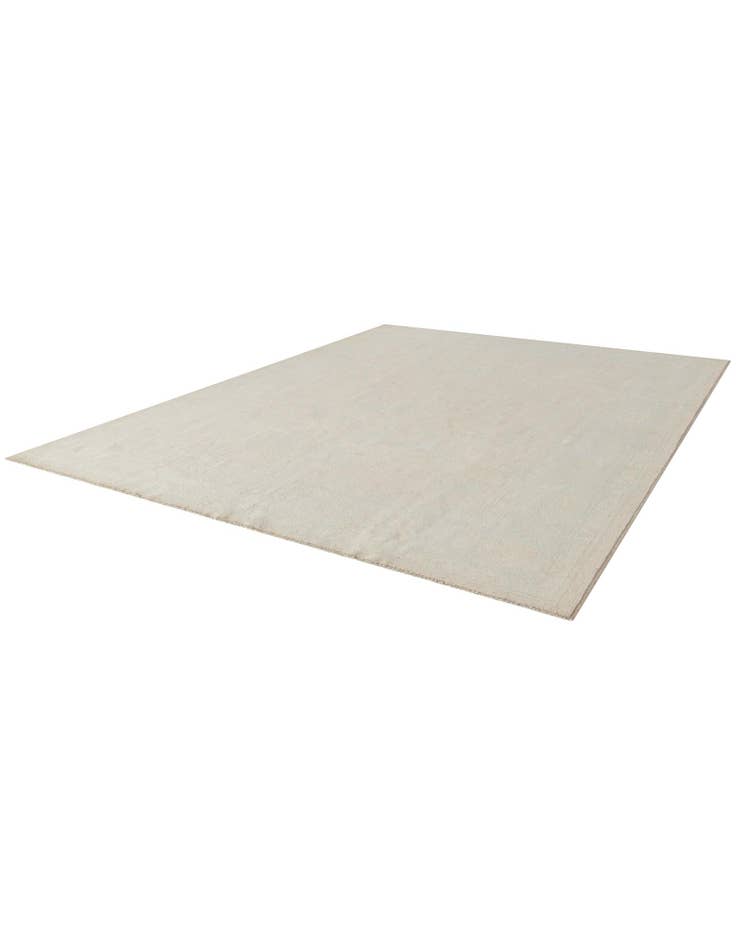 Detail image of 9' 2 x 11' 10 Hand Knotted Oushak Wool Rug