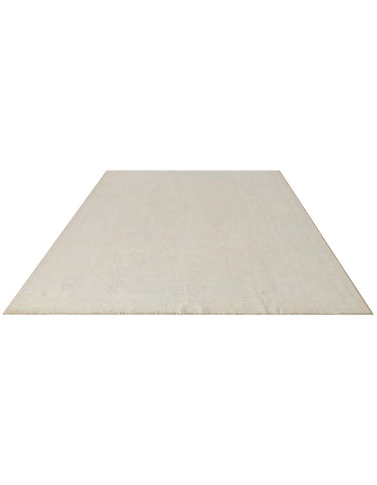Detail image of 9' 2 x 11' 10 Hand Knotted Oushak Wool Rug