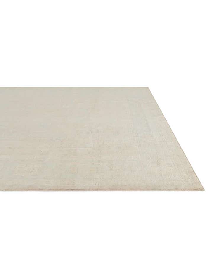 9' 2 x 11' 10 Hand Knotted Oushak Wool Rug