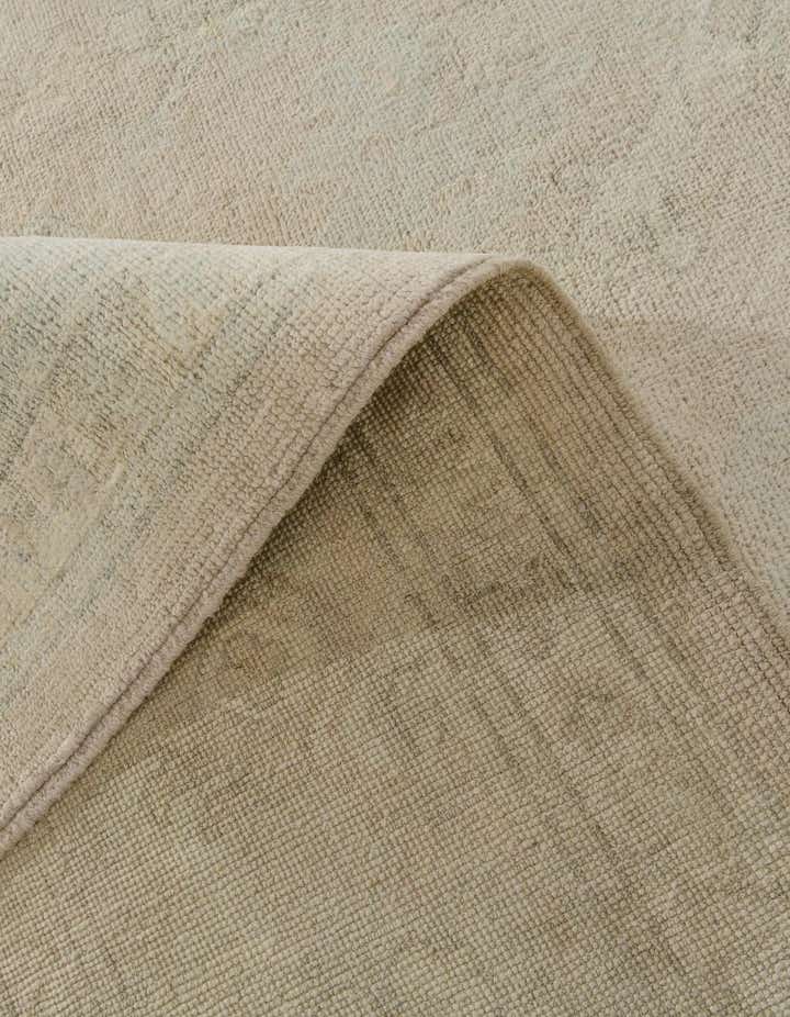 9' 2 x 11' 10 Hand Knotted Oushak Wool Rug