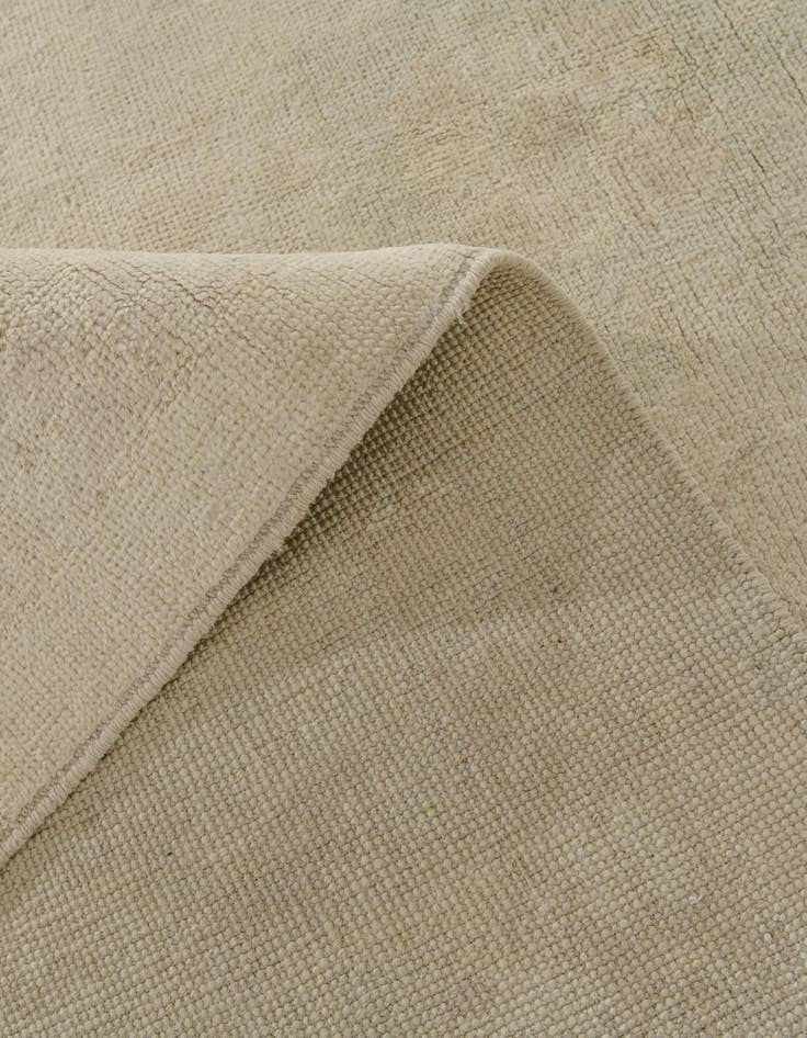 Detail image of 8' 4 x 9' 9 Hand Knotted Oushak Wool Rug