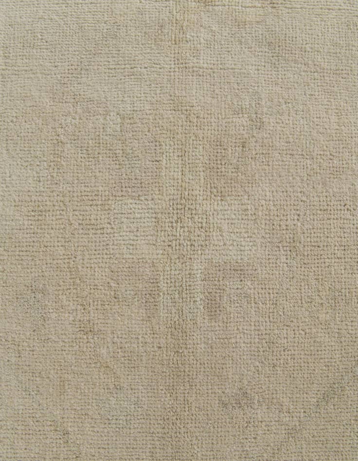 Detail image of 8' 4 x 9' 9  Hand Knotted Oushak Wool Rug