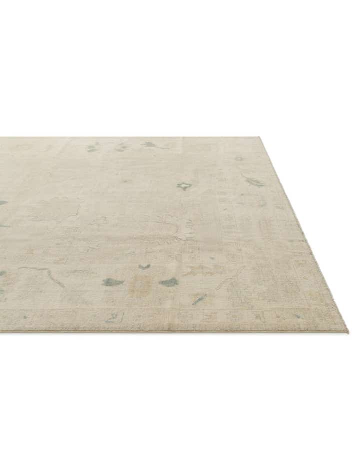 8' 3 x 9' 9 Hand Knotted Oushak Wool Rug