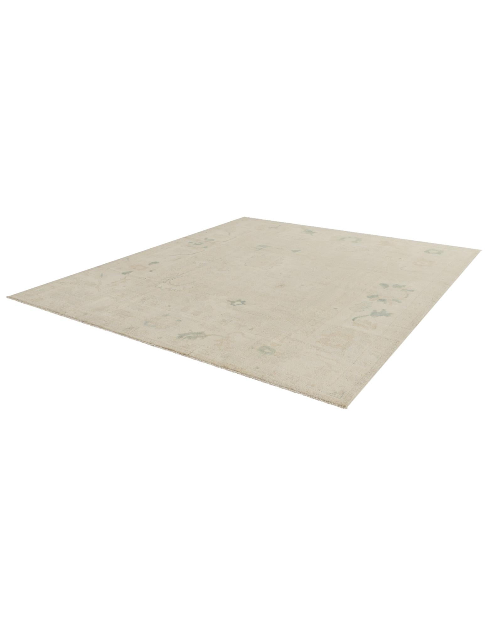 8' 3 x 9' 9 Hand Knotted Oushak Wool Rug
