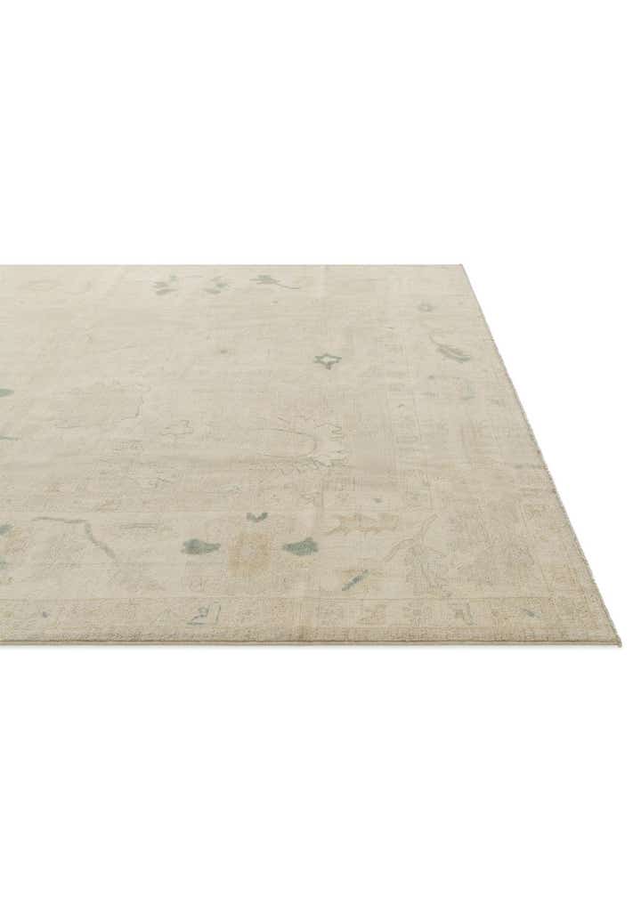 8' 3 x 9' 9 Hand Knotted Oushak Wool Rug