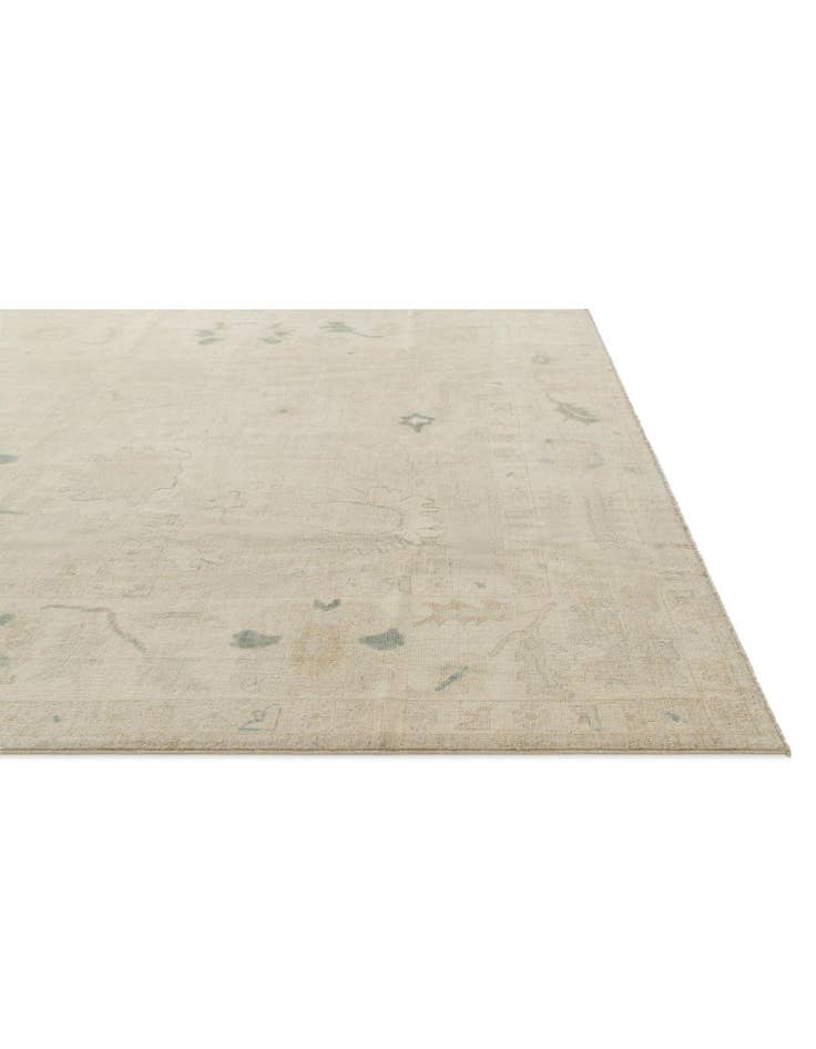Detail image of 8' 3 x 9' 9 Hand Knotted Oushak Wool Rug