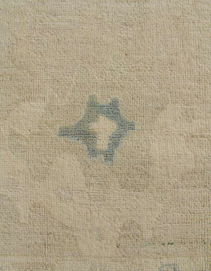 8' 3 x 9' 9 Hand Knotted Oushak Wool Rug