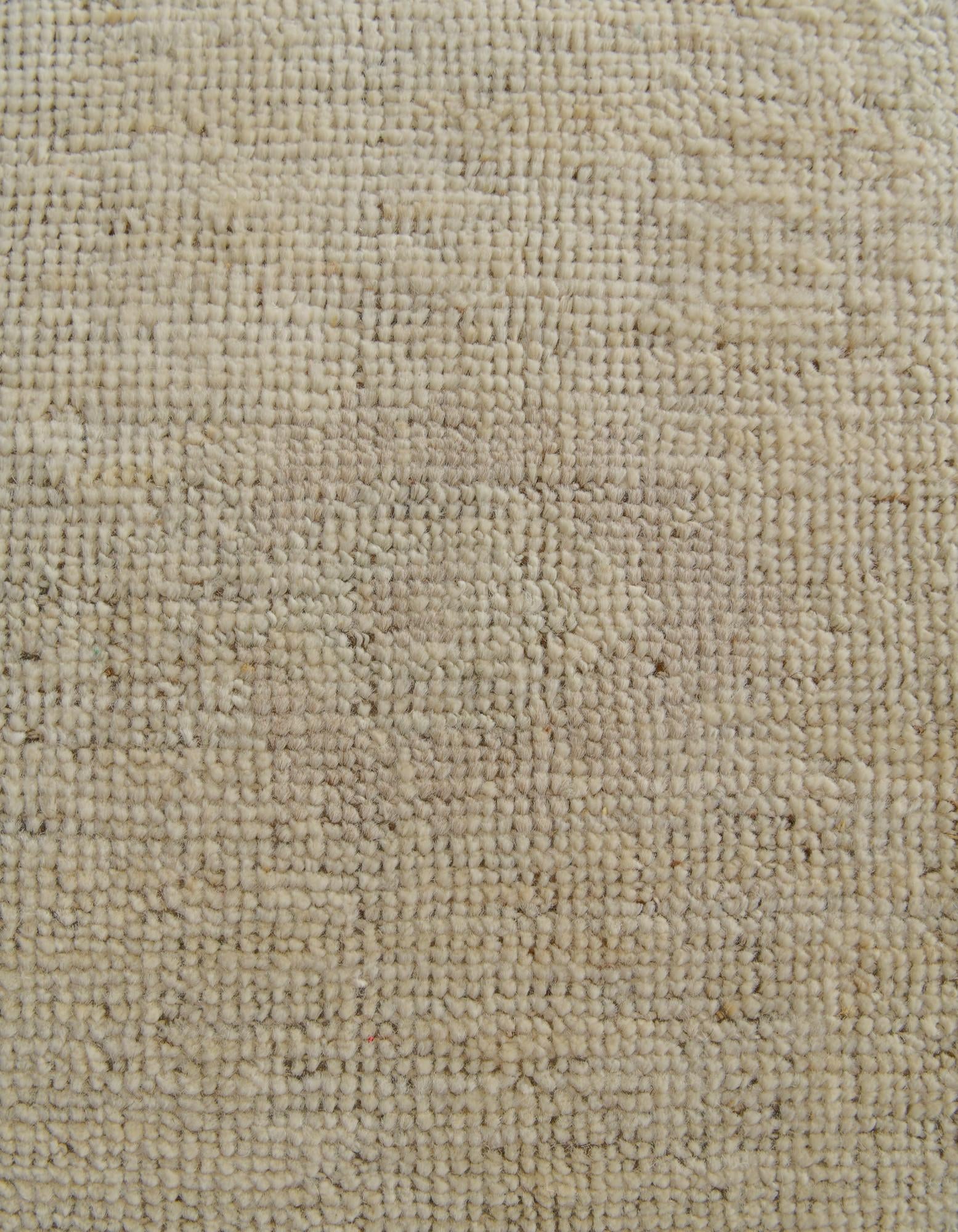 8' 4 x 10' 11 Hand Knotted Oushak Wool Rug