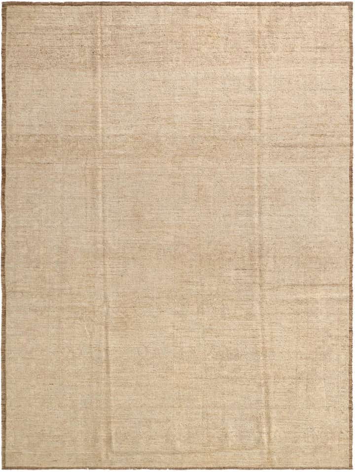8' 4 x 10' 11 Hand Knotted Oushak Wool Rug