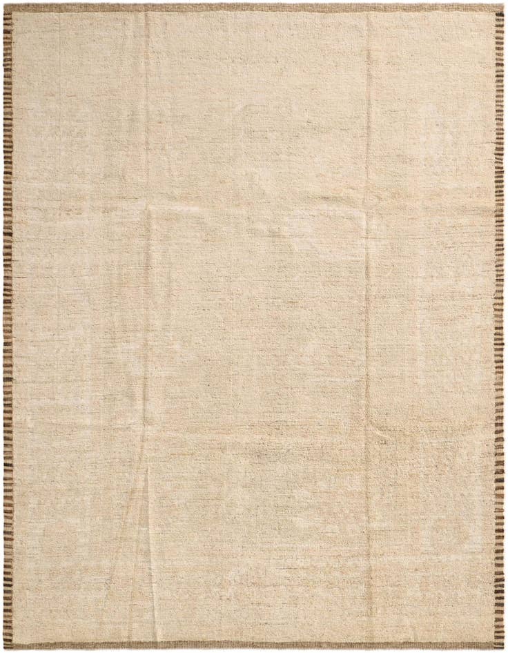 Detail image of 8' 5 x 10' 8 Hand Knotted Oushak Wool Rug
