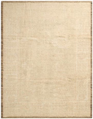 8' 5 x 10' 8 Hand Knotted Oushak Wool Rug
