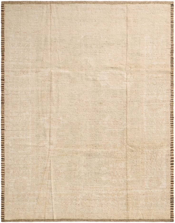 Detail image of 8' 5 x 10' 8 Hand Knotted Oushak Wool Rug