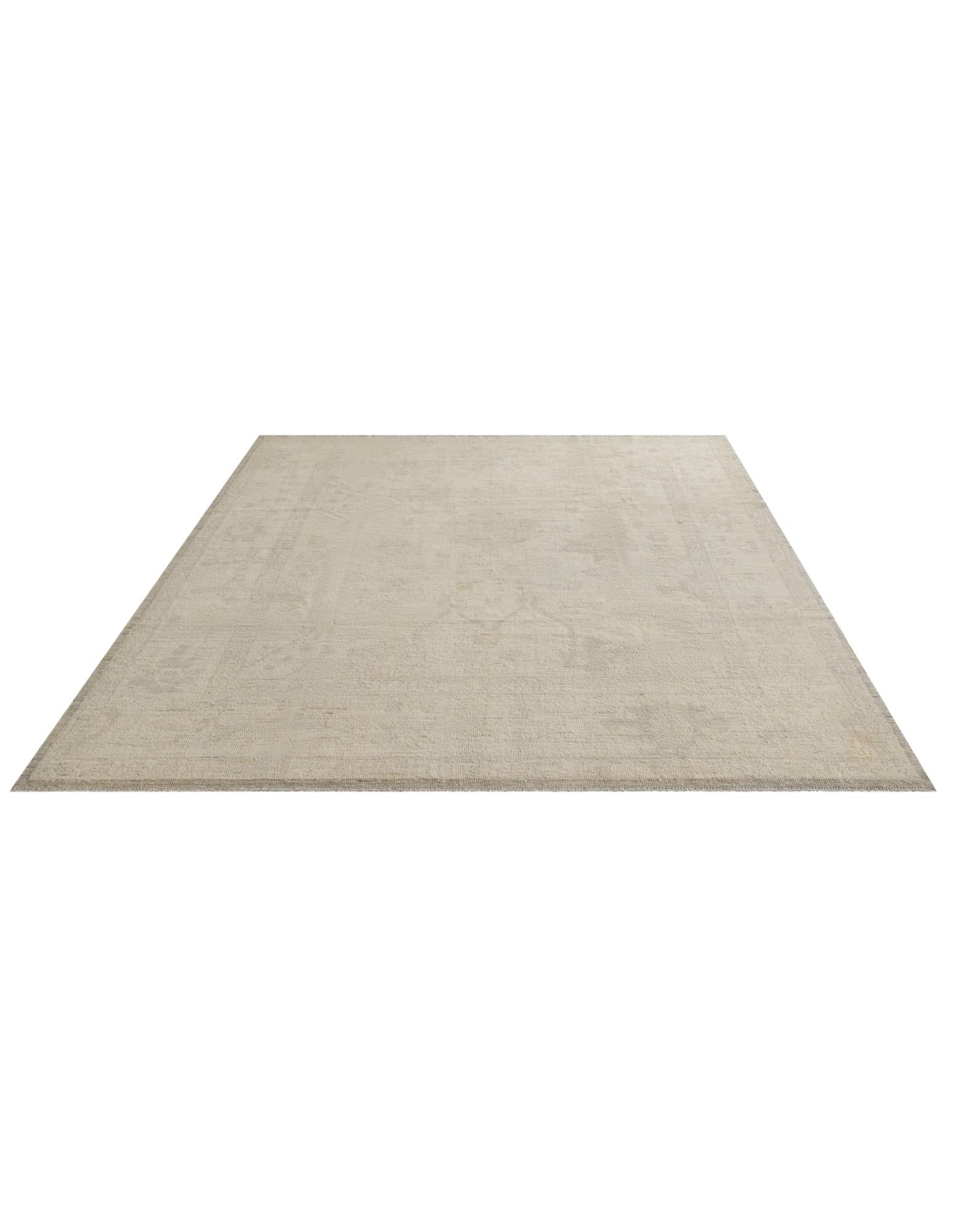 8' 5 x 10' 2 Hand Knotted Oushak Wool Rug