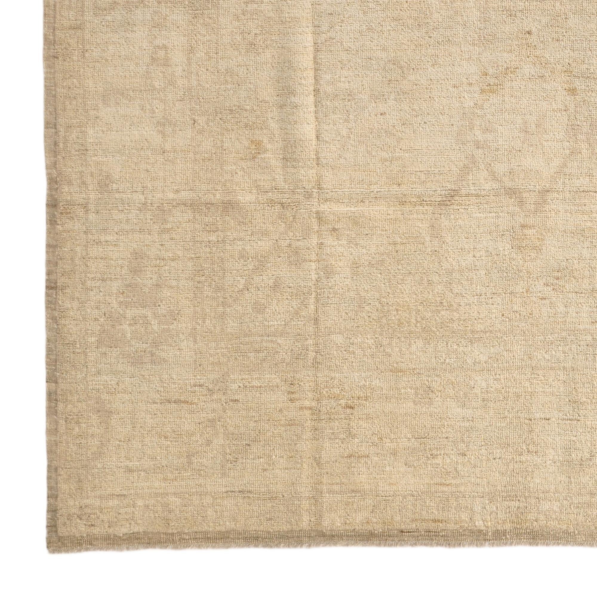 8' 5 x 10' 2 Hand Knotted Oushak Wool Rug