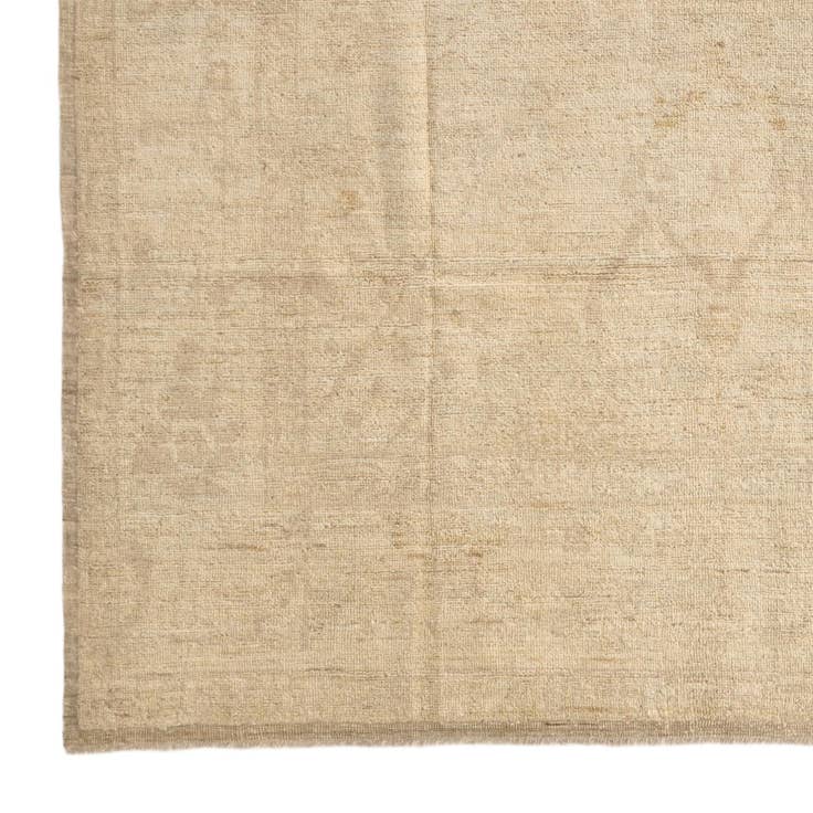 Detail image of 8' 5 x 10' 2 Hand Knotted Oushak Wool Rug