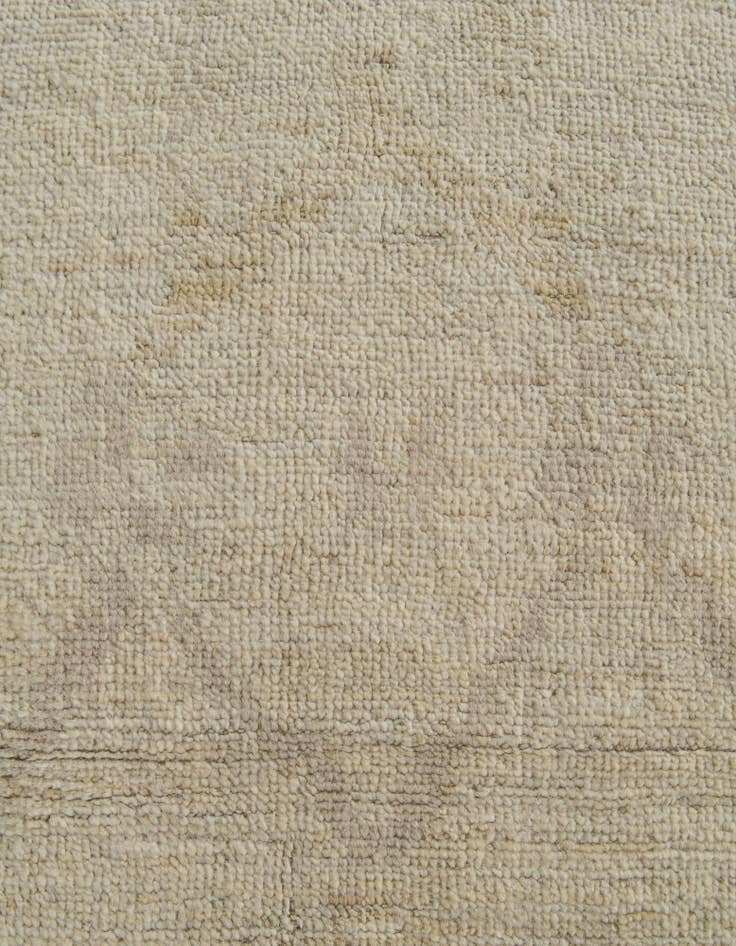 Detail image of 8' 5 x 10' 2  Hand Knotted Oushak Wool Rug