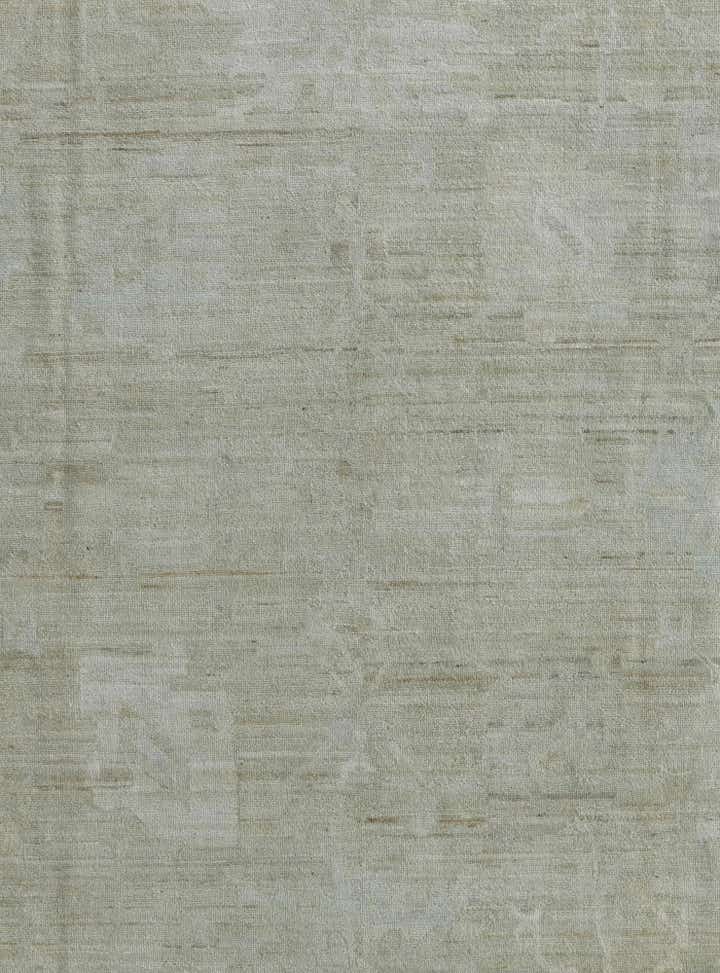 9' 11 x 13' 7 Hand Knotted Oushak Wool Rug