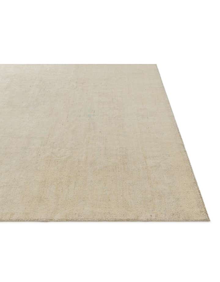 8' 1 x 9' 7 Hand Knotted Oushak Wool Rug