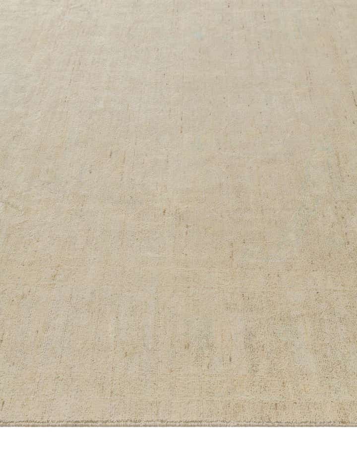 8' 1 x 9' 7 Hand Knotted Oushak Wool Rug