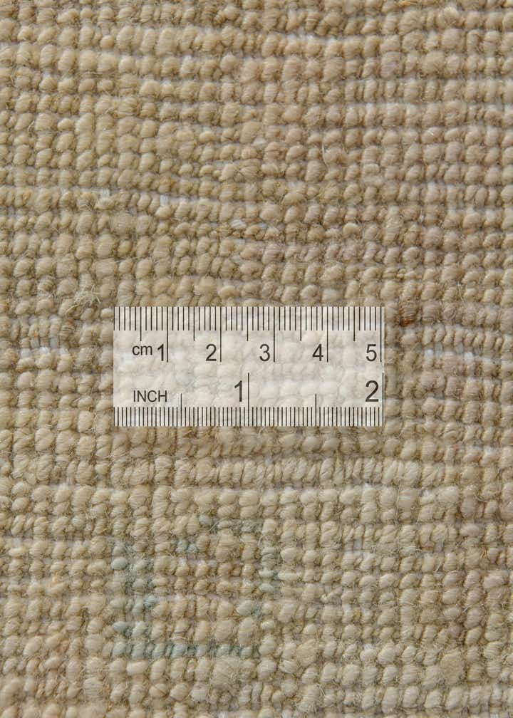 8' 1 x 9' 7 Hand Knotted Oushak Wool Rug