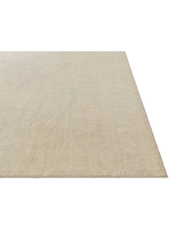 Detail image of 8' 1 x 9' 7 Hand Knotted Oushak Wool Rug