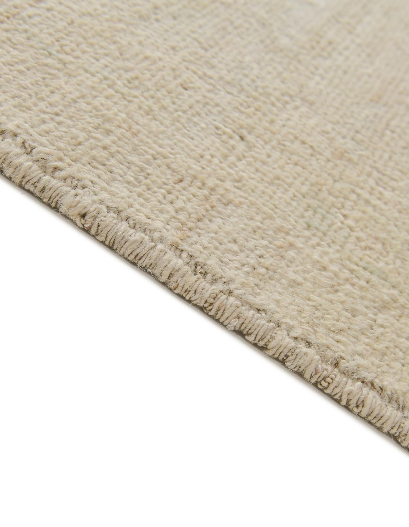 8' 1 x 9' 7 Hand Knotted Oushak Wool Rug