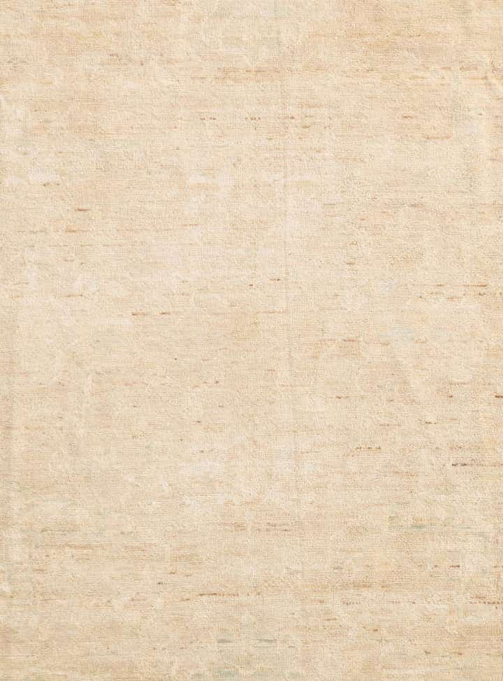 8' 1 x 9' 7 Hand Knotted Oushak Wool Rug