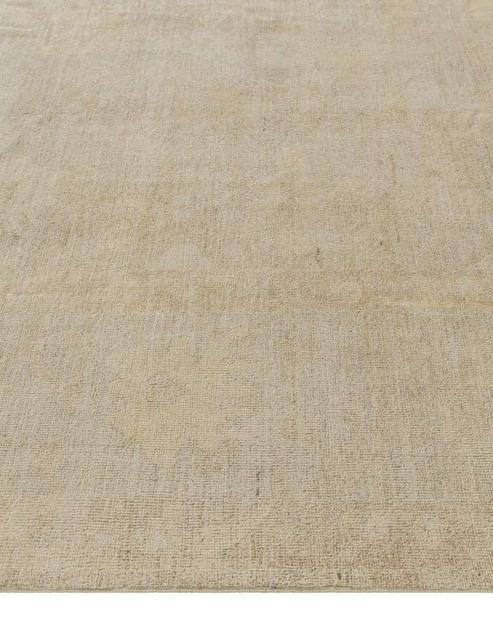 8' 4 x 9' 8 Hand Knotted Oushak Wool Rug