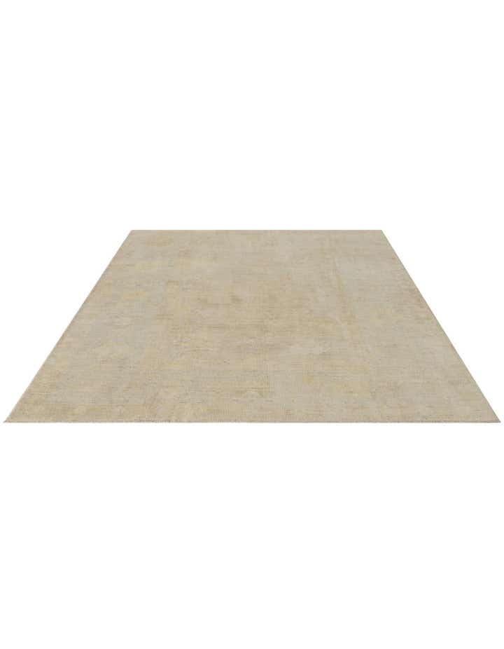 8' 4 x 9' 8 Hand Knotted Oushak Wool Rug