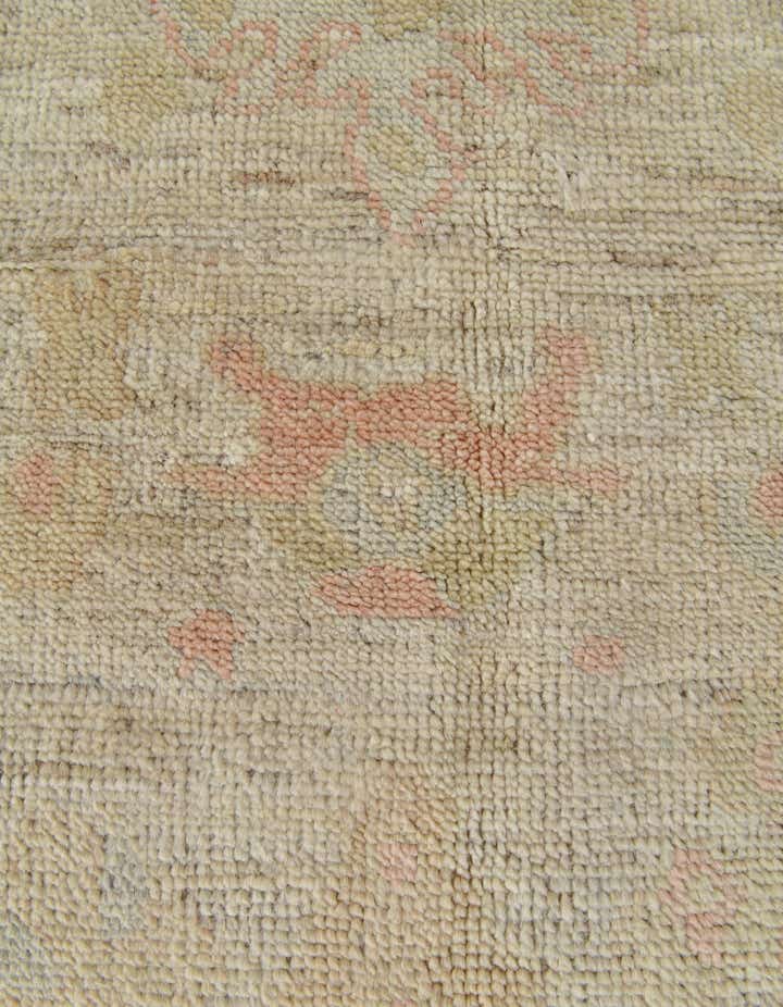 4' 3 x 6' 3 Hand Knotted Oushak Wool Rug